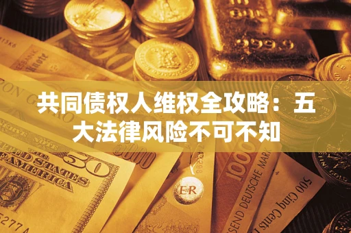 武汉共同债权人维权全攻略：五大法律风险不可不知