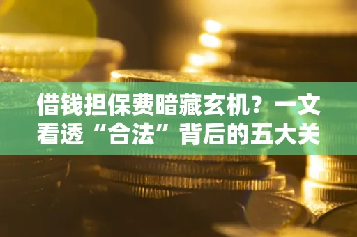 武汉借钱担保费暗藏玄机？一文看透“合法”背后的五大关键陷阱