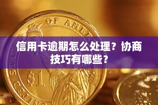 武汉信用卡逾期怎么处理？协商技巧有哪些？