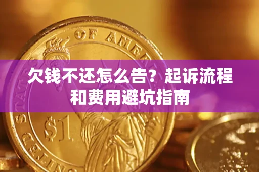 武汉欠钱不还怎么告?起诉流程和费用避坑指南 武汉欠钱不还怎么告?起诉流程和费用避坑指南